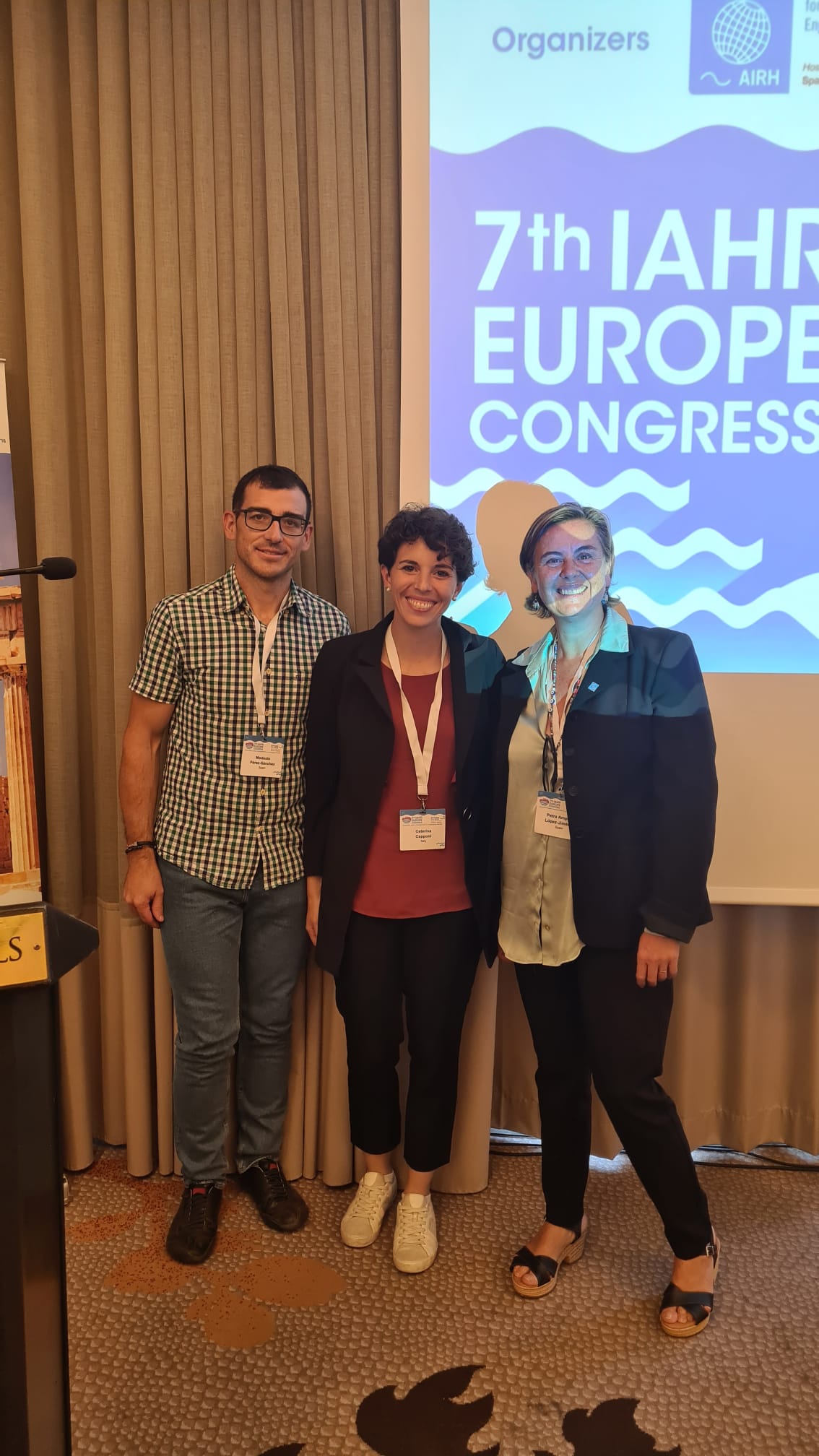 Participación en el 7th IAHR Europe Congress